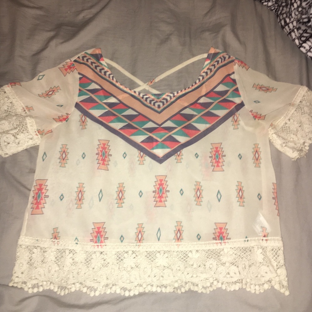 cute crop-ish thin top
